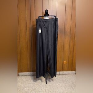 Giorgio Armani Women’s wide-leg wool-blend trousers size 50/ us size 14